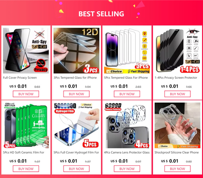 4Pcs Camera Lens Protector Glass For iPhone 16 13 12 11 14 15 Pro Max Camera Protective Glass Film For IPhone 13 Mini 15 16 Plus