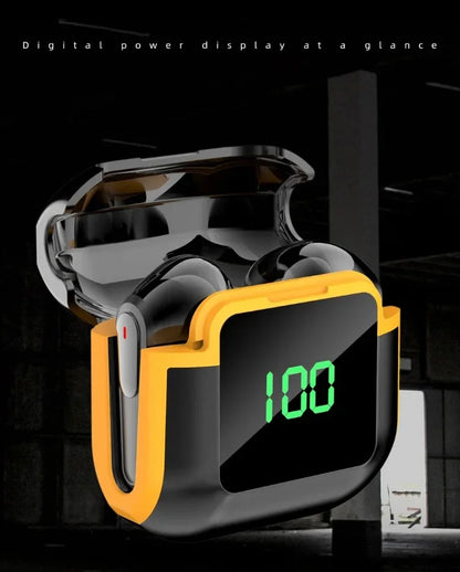 Bluetooth 5.3 Headphones TWS Wireless Earphones with LED Display Stereo Headset Touch Control Earbuds Noise Reduction