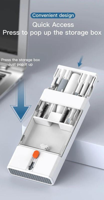 22-in-1 Multi-Function Cleaning Kit  for iPhone AirPods iPad Digital  Camera  PC Keyboard Phone Screen Headphones Cleaning Tools