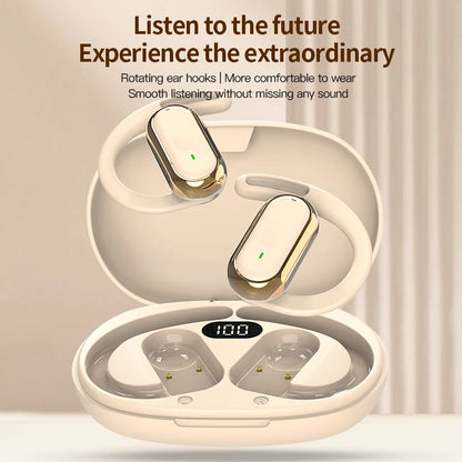 Bluetooth 5.4 Earphones Wireless Headphone Smart Adjustable Touch Sports Waterproof Earbuds Stereo Music Headset For Xiaomi