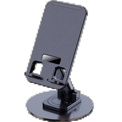 Universal Phone Stand for Desk 360 °   Rotating Multi-Angle Non-Slip Metal Base Foldable Holder for iPhone 13/14/15 pro Xiaomi S