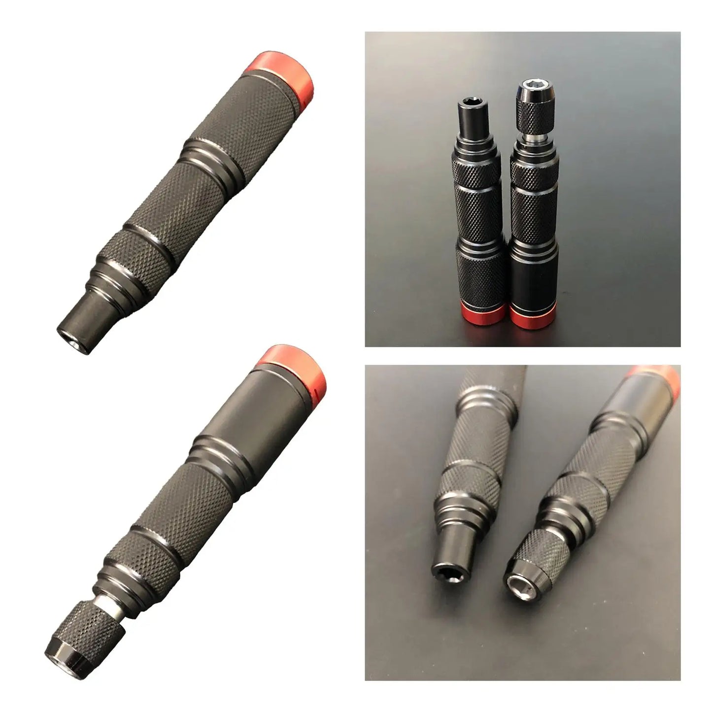 Magnetic Bit Holder 6.35mm for Screws Nuts Drill Accessories Portable Hex Screwdriver Shaft Handle Quick Change Screwdriver