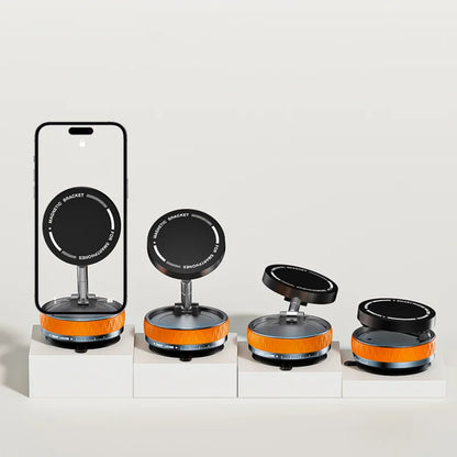 Magnetic Car Phone Holder For Magsafe Mobile Phone Stands 360 Rotatable Folding Holder Magnetic Stable Holder Car Accessories