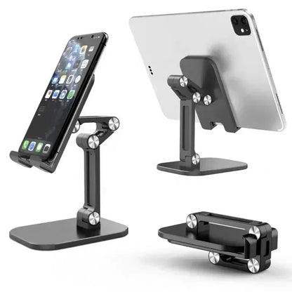 Desk Mobile Phone Holder Stand For IPhone IPad Xiaomi Adjustable Foldable Desktop Tablet Holder Universal Table Cell Phone Stand