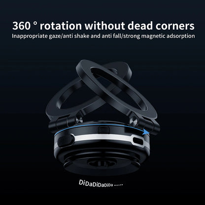 360°rotatable Car Magnetic Holder Intelligent Vacuum Adsorption Phone Holder Car Mount Windshield Magnetic Car Stable Holder