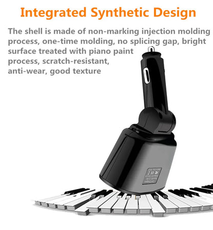 Car Charger 3.1A Dual USB Car Quick Charging Adapter For iPhone 13 12 11 Xiaomi Huawei Phones 2 Port LED Display Car USB Charger