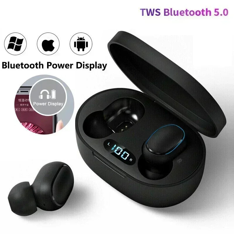 Bluetooth Earphones Gaming Headset Earbuds Tws Blutooth Earphone Wireless Hearing Aids Sport EarBuds Hifi Headphones E7s