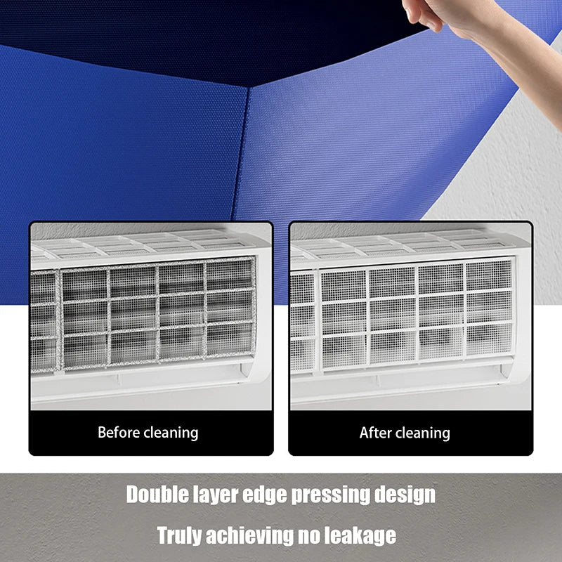 Ac Cleaning Kit Air Conditioner Cleaning Bag Waterproof Air Conditioning Washing Set Aircon Tools