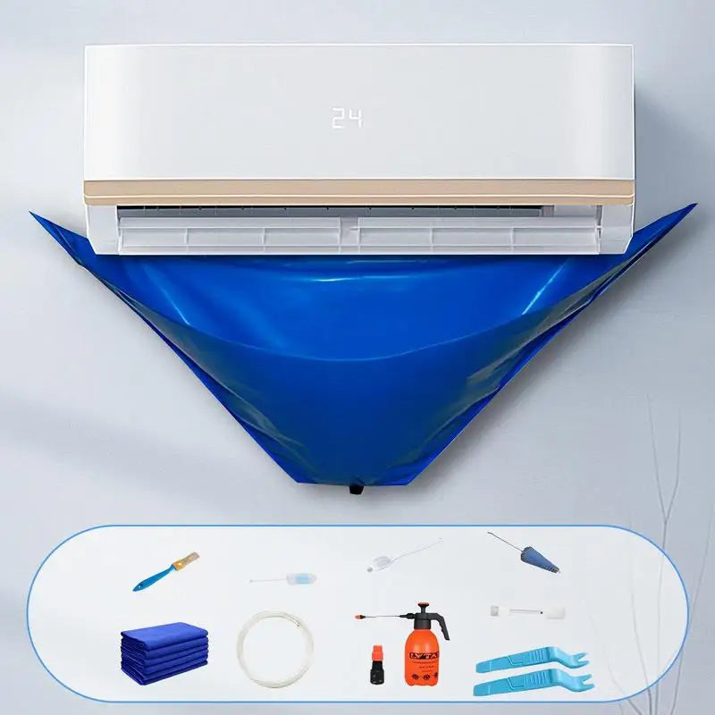 Air Conditioning Cleaning Kit AC Leak Proof Cleaning Kit Full Set For AC Cleaner For Washing Conditioning Water Drain pipe