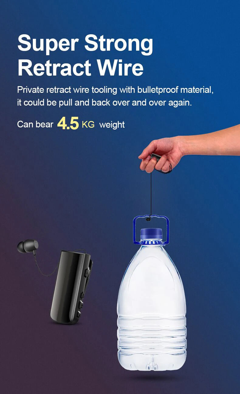 Bluetooth Earphones connects two phone Wireless HiFi Headset Waterproof Noise Reduction Sports Earbuds With Mic For Smartphone