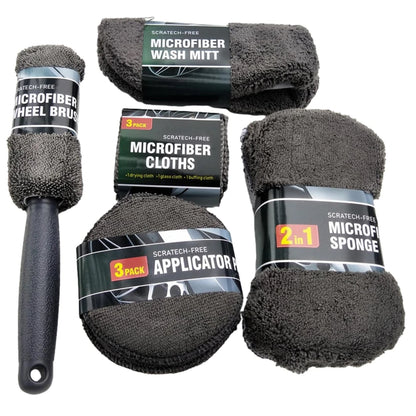 Car Detailing Kit Car Wash Kit Car Cleaning Kit Car Washing Kit Car Detailing Supplies for Interior Exterior Car Wash Kits