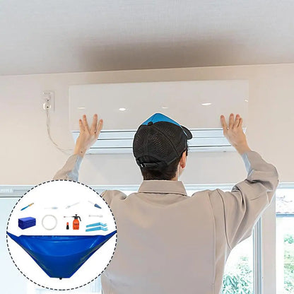 Air Conditioning Cleaning Kit AC Leak Proof Cleaning Kit Full Set For AC Cleaner For Washing Conditioning Water Drain pipe
