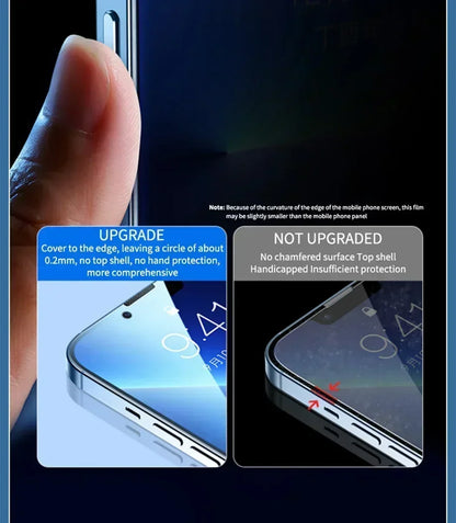 Full Cover Anti-Spy Screen Protector For iPhone 11 12 13 14 15 16 17Pro Max Privacy Protection Glass For iPhone 14 15 16 Plus