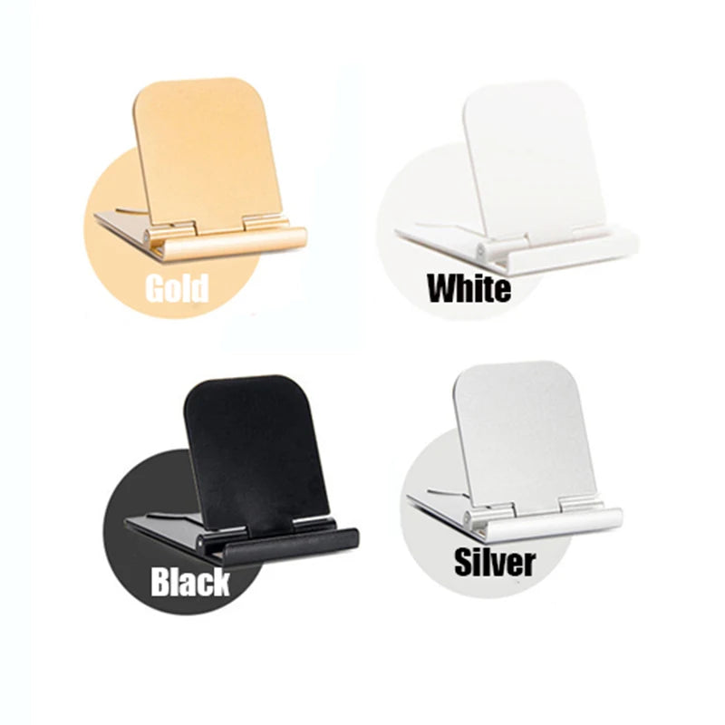 Desk Stand For Mobile Phone Portable Foldable CellPhone Stand Holder Desktop Bracket For iPhone 15 14 13 Pro Max iPad Smartphone