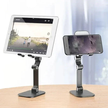 Desk Mobile Phone Holder Stand For IPhone IPad Xiaomi Adjustable Foldable Desktop Tablet Holder Universal Table Cell Phone Stand