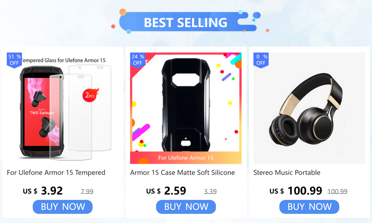 For Ulefone Armor 15 Tempered Glass Protective ON Ulefone Armor 15 5.45 Inch Screen Protector Smart Phone Cover Film