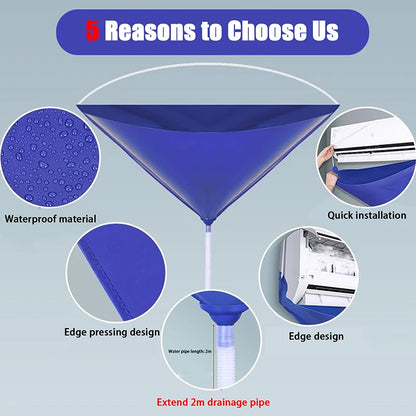 Ac Cleaning Kit Air Conditioner Cleaning Bag Waterproof Air Conditioning Washing Set Aircon Tools