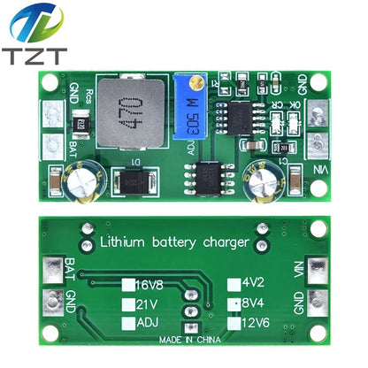 TZT DD28CRTA 1A 3.7-18.5V Charging Board For Lithium Batteries Or Lithium Battery Packs Battery Charger Module