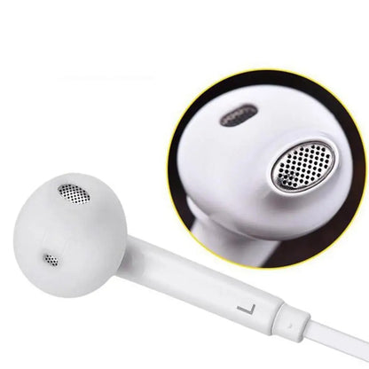 Wired Headphones With Microphone 3.5mm Earphones Plug In-Ear Headphones Music Earplugs Ergonomic Headphones For Smartphones