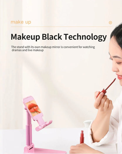 Desk Mobile Phone Holder Stand For IPhone IPad Xiaomi Adjustable Desktop Tablet Holder Universal Table Cell Phone Stand