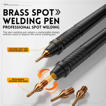 FNIRSI SWM-10 Precision DIY Assembly Device for 18650 Battery Packs, 5000mAh Built-in Power, Handles 0.25mm Material