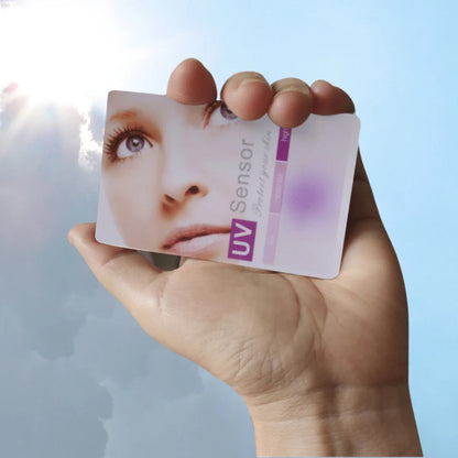 UV Test Card Premium UVB Test Card UV Sanitizer Test Strips For All UVA/UVB/UVC Device Phone Cleaner/UV Sterilizer BB-1