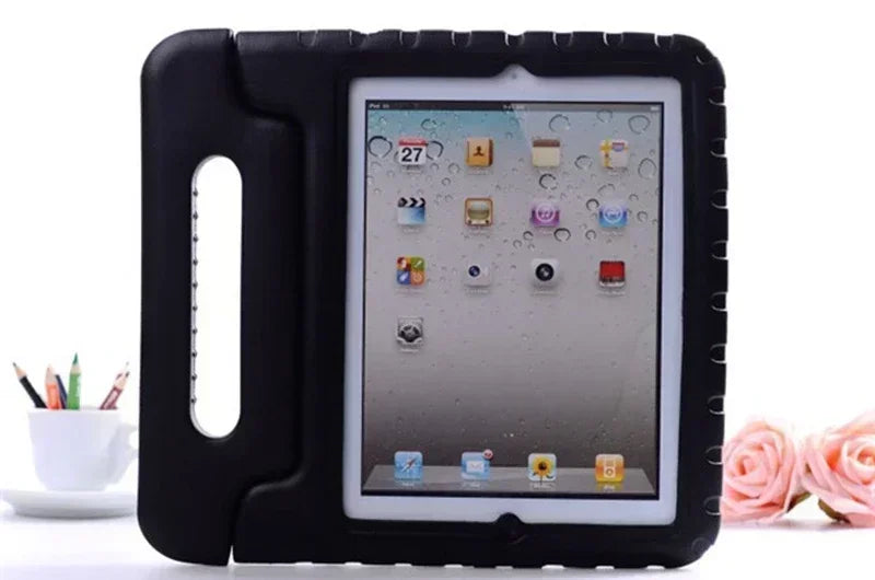 For IPad Mini 1 2 3 4 5 6 7 Case Kids EVA Foam Hand-held ShockProof Full Body Tablet Cover for IPad 2 3 4 Case