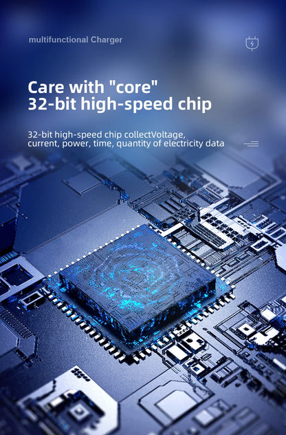 65W USB Type C Multi Function Charger Station Wireless Charing Fast 8 Ports PD QC3.0 Quick Charge Power Adapter for phone