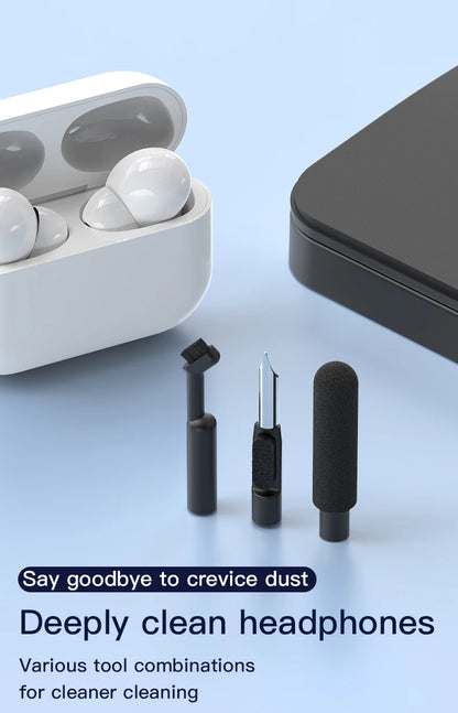 22 in1 Digital Cleaning Kit Phone Camera Laptop keyboard Cleaning Headset brush key Screen cleaner Dust Collector Christmas gift