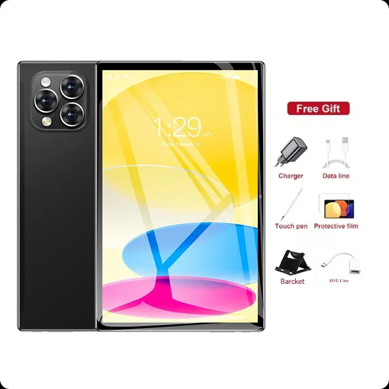 2025 NEW Pad 15 Pro Tablet PC Android 14 22GB+2TB 20000mAh Snapdragon 870 Original Tablets PC 5G Dual SIM Card WIFI HD 4K Mi Tab