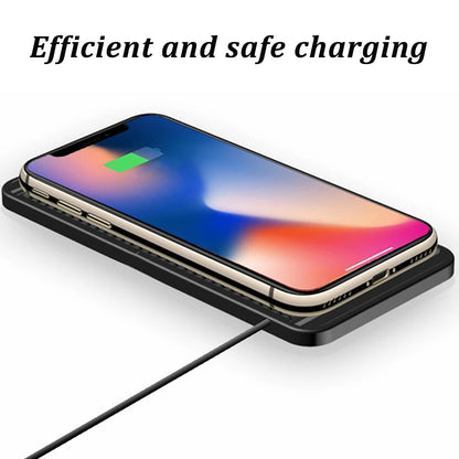 Wireless Charger Can Cut 15W Intelligent Automatic Sensing Suitable For Android, Huawei Fast Charging, Car Home Charger
