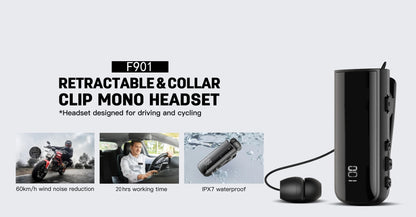 Bluetooth Earphones connects two phone Wireless HiFi Headset Waterproof Noise Reduction Sports Earbuds With Mic For Smartphone