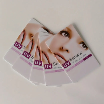 UV Test Card Premium UVB Test Card UV Sanitizer Test Strips For All UVA/UVB/UVC Device Phone Cleaner/UV Sterilizer BB-1