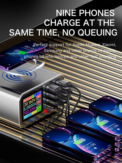 320W flash Charge Wireless charger for fast charging of electronic products such as mobile phone/computer/laptop/tablets