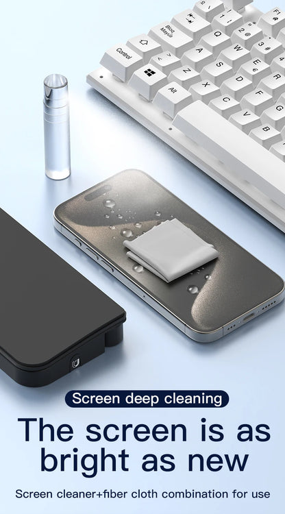 22 in1 Digital Cleaning Kit Phone Camera Laptop keyboard Cleaning Headset brush key Screen cleaner Dust Collector Christmas gift