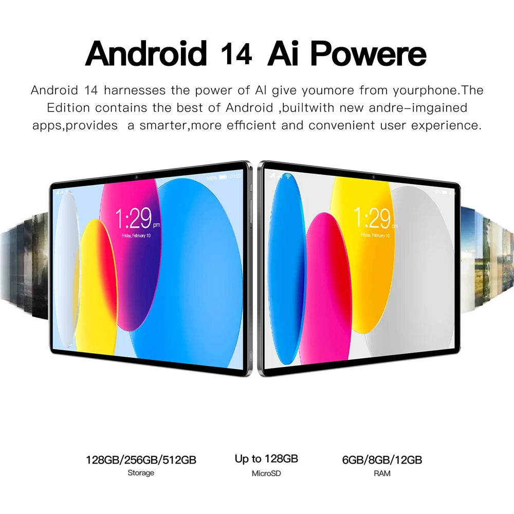 2025 NEW Pad 15 Pro Tablet PC Android 14 22GB+2TB 20000mAh Snapdragon 870 Original Tablets PC 5G Dual SIM Card WIFI HD 4K Mi Tab