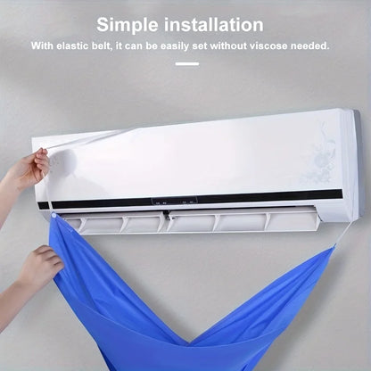 A Complete Air Conditioner Cleaning Kit - Including Dust Cover, Water B Wall Mounted Air Conditioner, Accessories Cleaning Tool