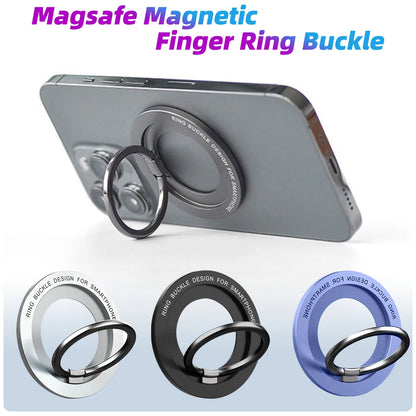 Magnetic Phone Holder Stand Magnet Finger Ring Socket for Magsafe Wireless Charging for IPhone14 13 12 Pro/Max Cellphone Bracket