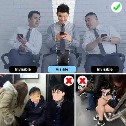 360 Degree Privacy Screen Protector For iPhone 16 15 14 13 12 11 Pro MAX XS Max XR Anti-Spy Screen Protector For iPhone 15 Plus