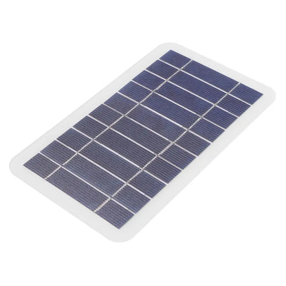 5V 2W USB Solar Charger Panel with USB Output Versatile Power Source Portable Solar System Multipurpose Durable