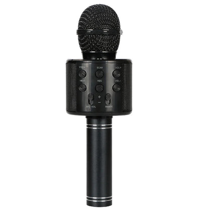 Microphone Karaoke Wireless For Cell Mobile Phone Do Singing Bluetooth Condenser Mikrofon Blutooth Smartphone Micro DJ Audio