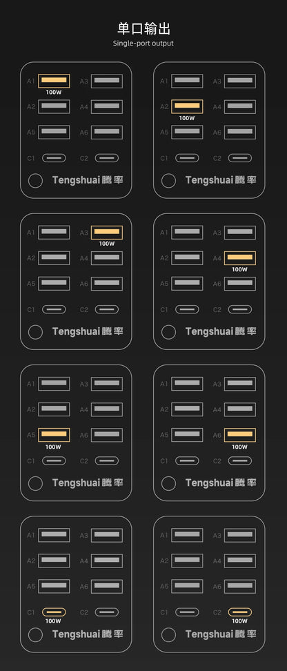 320W flash Charge Wireless charger for fast charging of electronic products such as mobile phone/computer/laptop/tablets