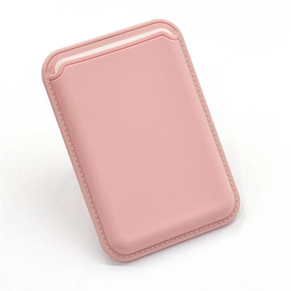 MagSafe Magnetic Luxury Leather Card Holder - Smallenterprised 