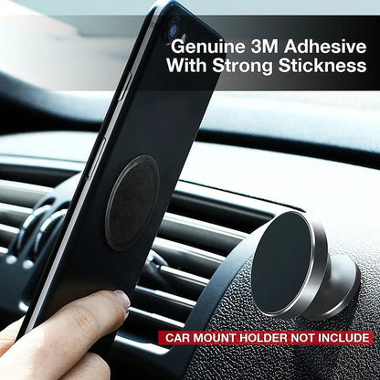 Magnetic Disk For Car Phone Holder Magnet Metal Plate & Leather Iron Sheets For Magnetic Air Vent Mount Car Holder Stand