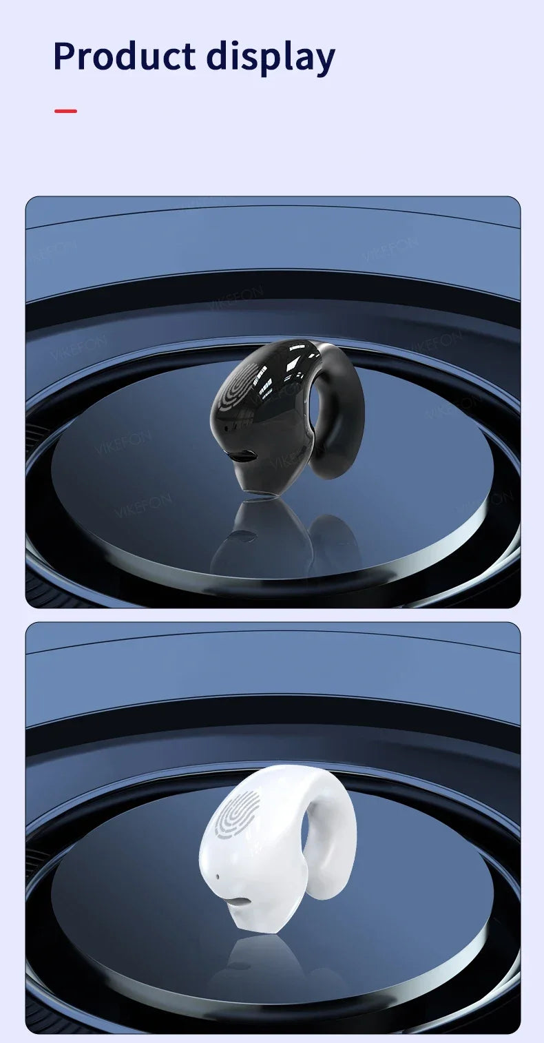 Wireless Headphones Bluetooth 5.3 Earphones With Mic Single in-Ear Sports Waterproof TWS Earbuds Bluetooth Handsfree Headset