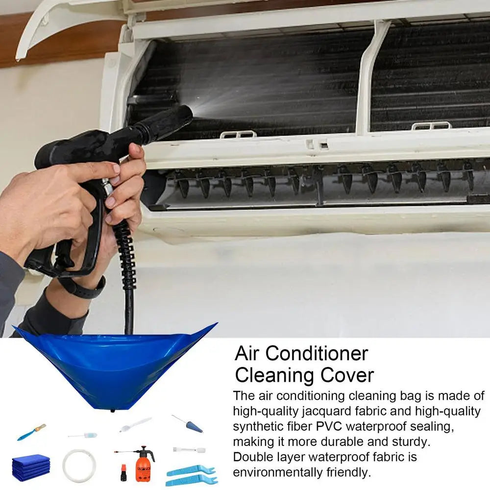 Air Conditioning Cleaning Kit AC Leak Proof Cleaning Kit Full Set For AC Cleaner For Washing Conditioning Water Drain pipe