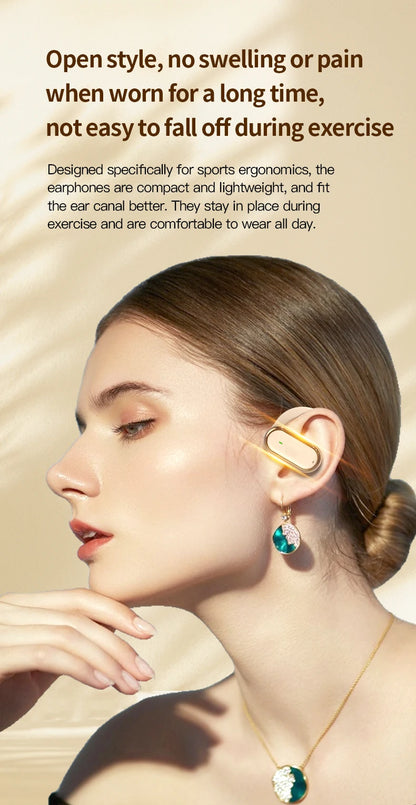 Bluetooth 5.4 Earphones Wireless Headphone Smart Adjustable Touch Sports Waterproof Earbuds Stereo Music Headset For Xiaomi