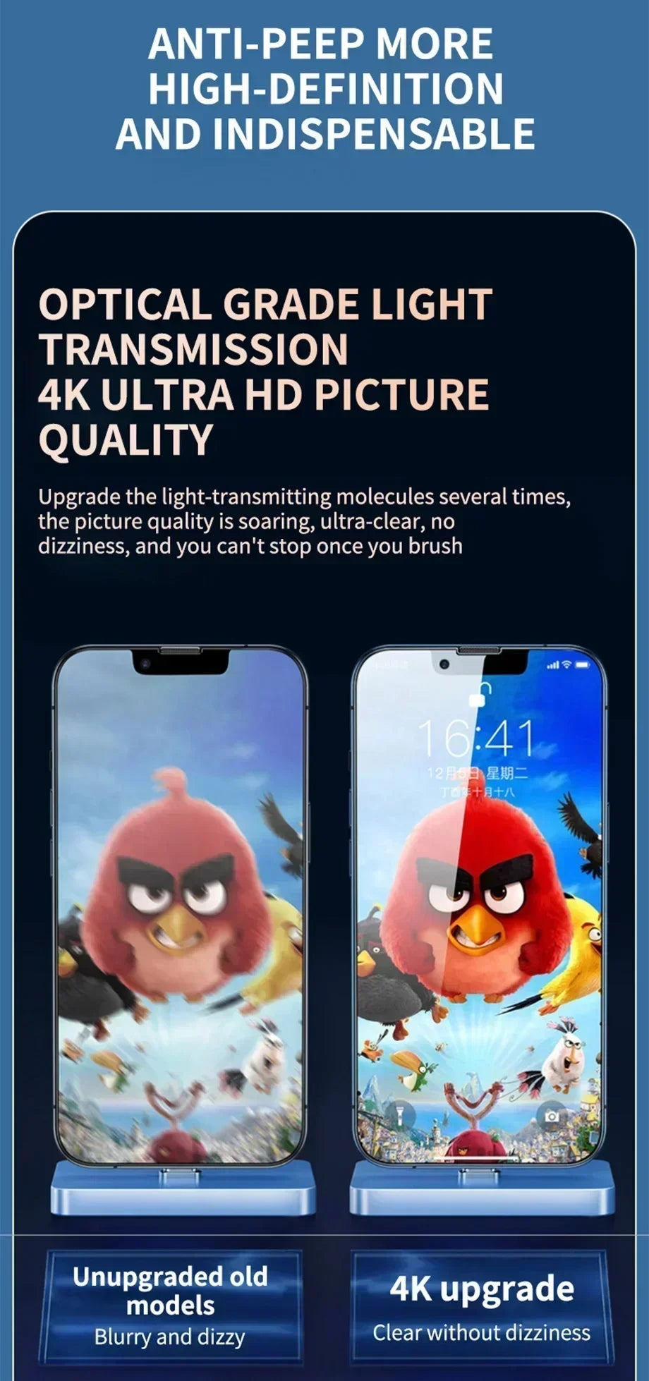 Full Cover Anti-Spy Screen Protector For iPhone 11 12 13 14 15 16 17Pro Max Privacy Protection Glass For iPhone 14 15 16 Plus