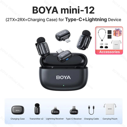 BOYA® Wireless Lavalier Microphone - Smallenterprised 