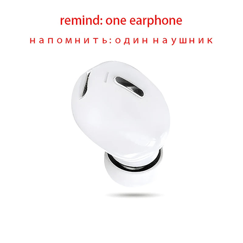 New Wireless Earphones Bluetooth 5.0 Headphones With Mic in-Ear Sports Waterproof TWS Earbuds Bluetooth Handsfree Single Headset